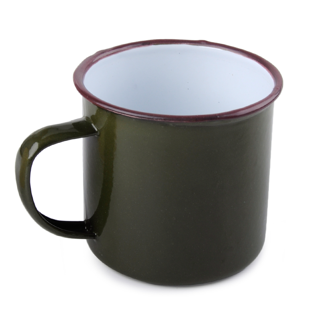 300ml Vintage Handmade Enamel Cup Mug Fit for Drinking Coffee Tea Camping Hiking 