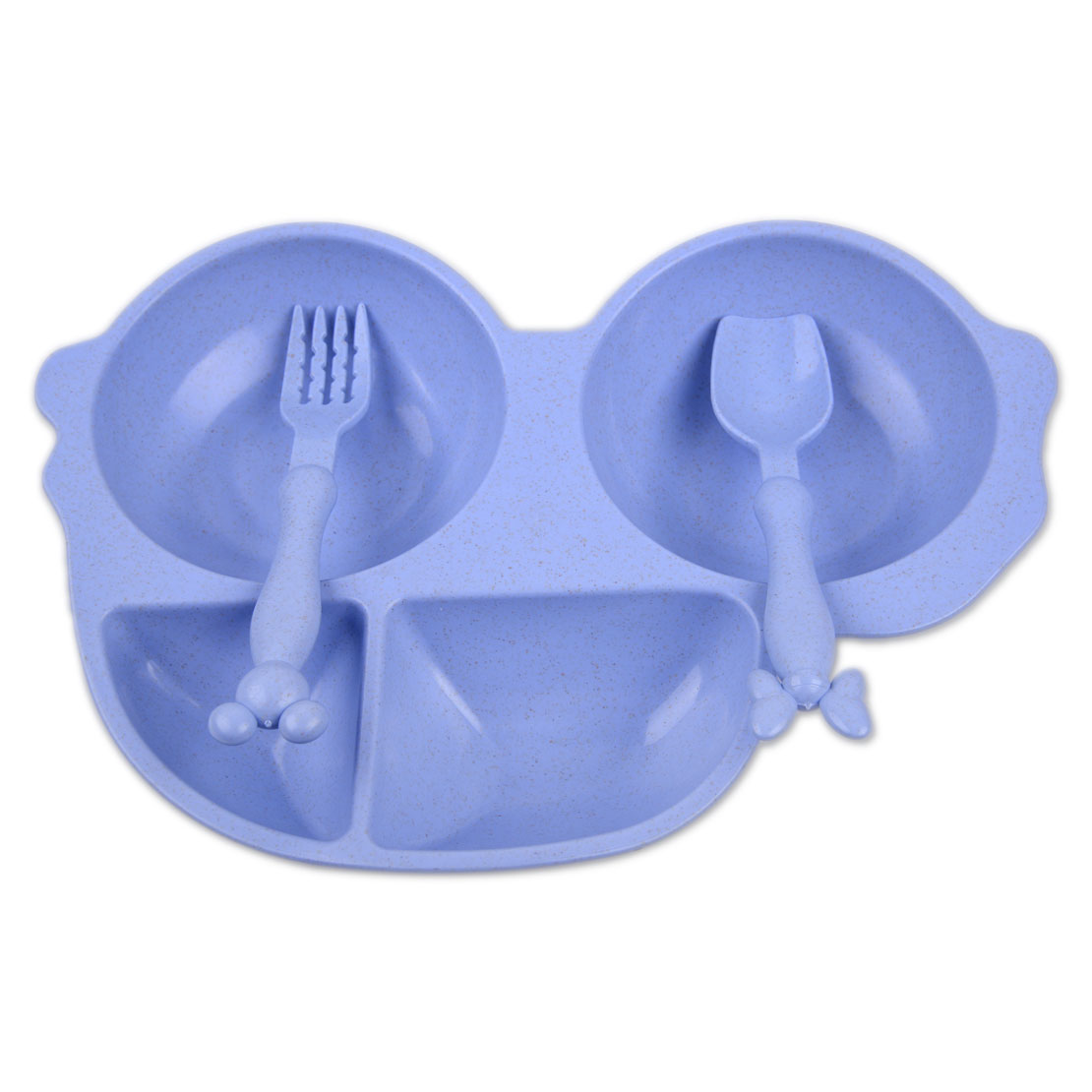 Cartoon Baby Kinder Teller Autoplatte Tischset Geschirr Unterteilt 4 Platten Neu 