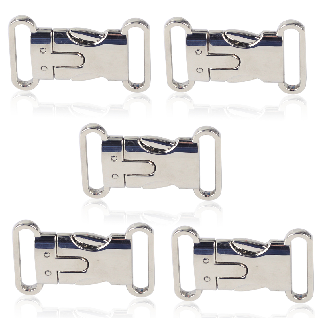 5x Side Release Metal Buckles Fit for 
