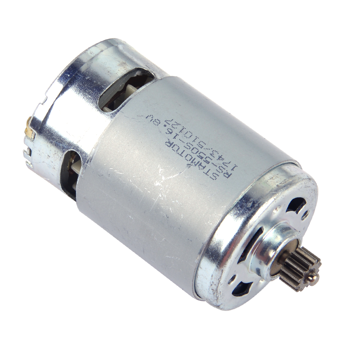 RS550 Motor 12 Teeth Gear 7.2V 12V 14.4V 18V For Cordless Drill 3mm Shaft Dia. 