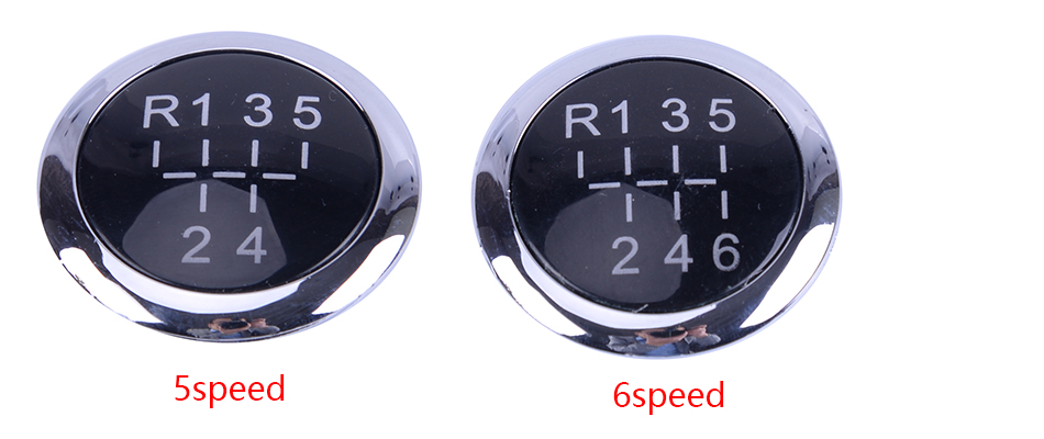 5 Speed Gear Knob Stick Shift Cap Badge Fit For Vauxhall/Opel Astra H Corsa  D