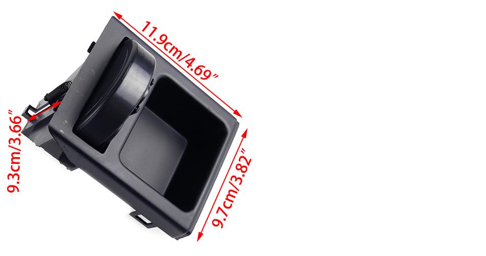 Center Console Coin Oddments Holder Box Storage Tray Fit for BMW