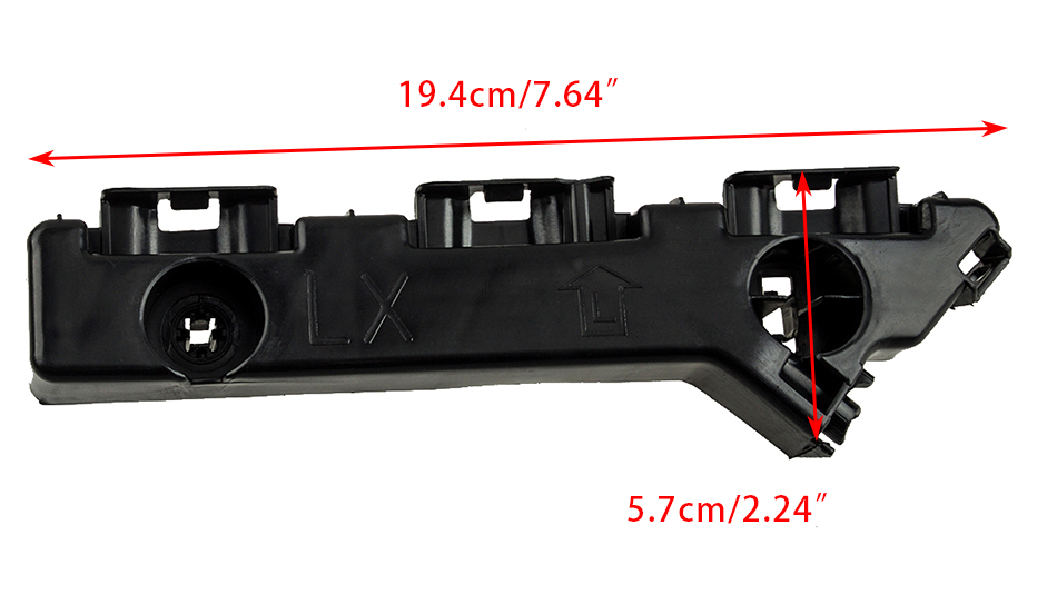 Pair Of Front Bumper Fascia Support Lower Brackets For 2011-2020 Chrysler 300 - Wf-auto