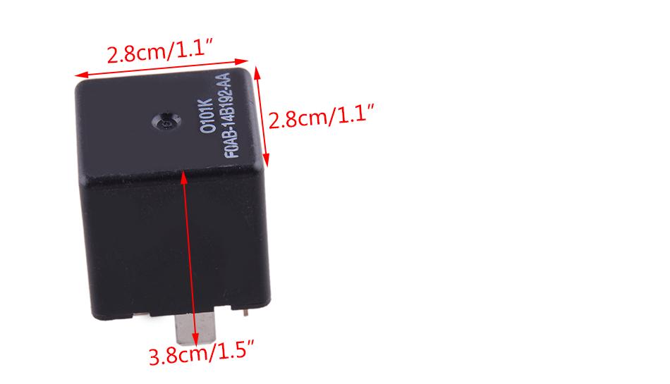 P6SDT FOAB-14B192-AA Relé Automotriz - 40A 12VDC 5 Pines, Repuesto OEM F0AB- 14B192-AA RY116 Relé Del Sistema Eléctrico Para Ford