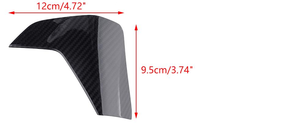 Dry Carbon Fiber Side Fender Grille Vent Cover Trim For BMW M3 M4 G80
