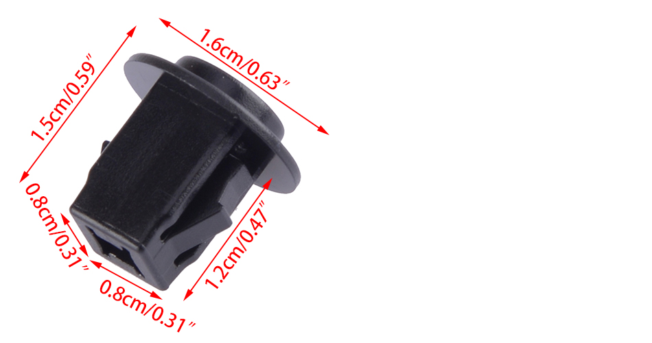 10pcs Fender Liner Flare Retainer Nut Clip Fit For Nissan Infiniti