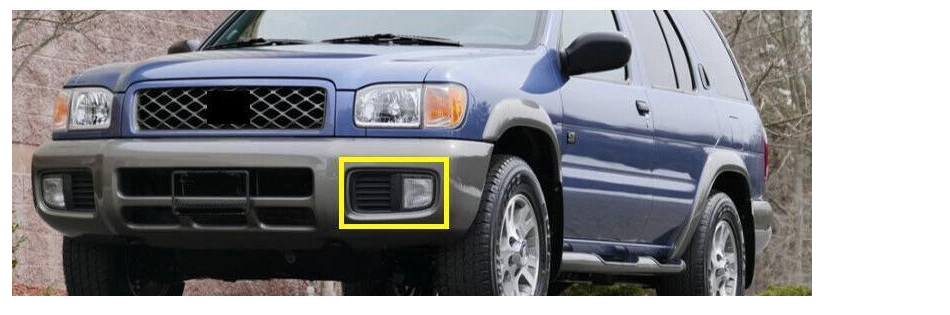 Front Bumper Fog Light Lamp Left Side Fit For Nissan Pathfinder