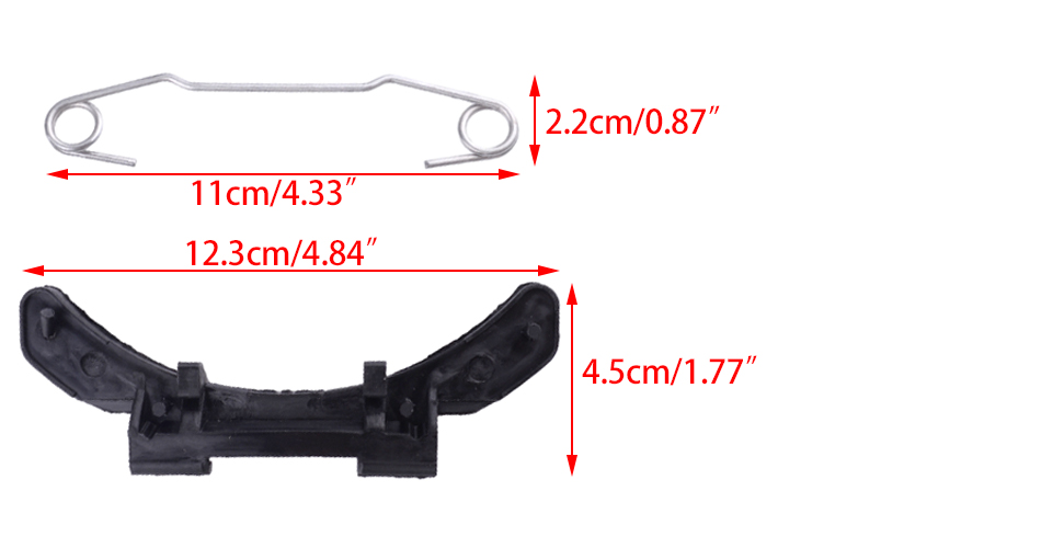 Professional Parts Sweden Fuel Door Hinge – Replacement For Volvo
