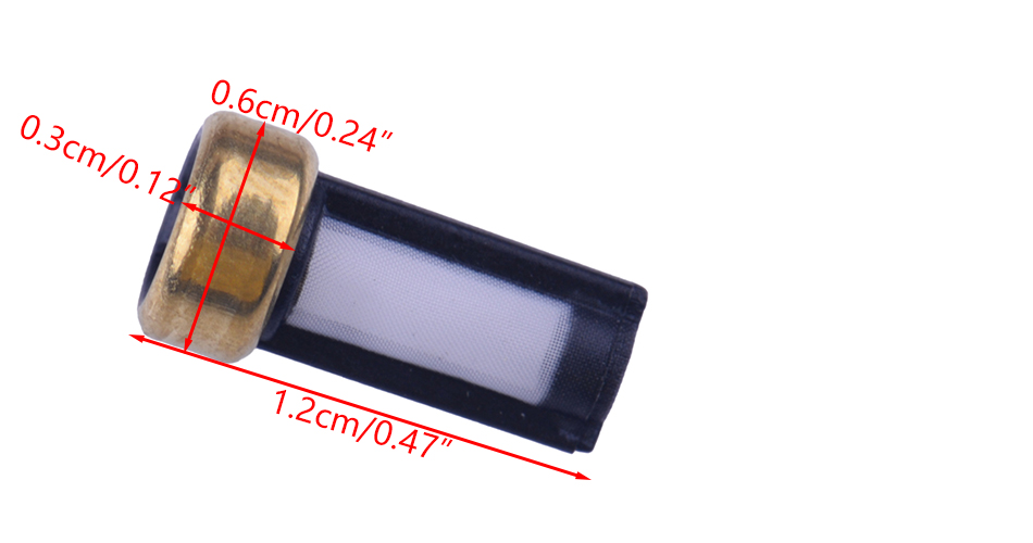 100pcs Fuel Injector Micro Basket For Micro Basket Filter 6 x3