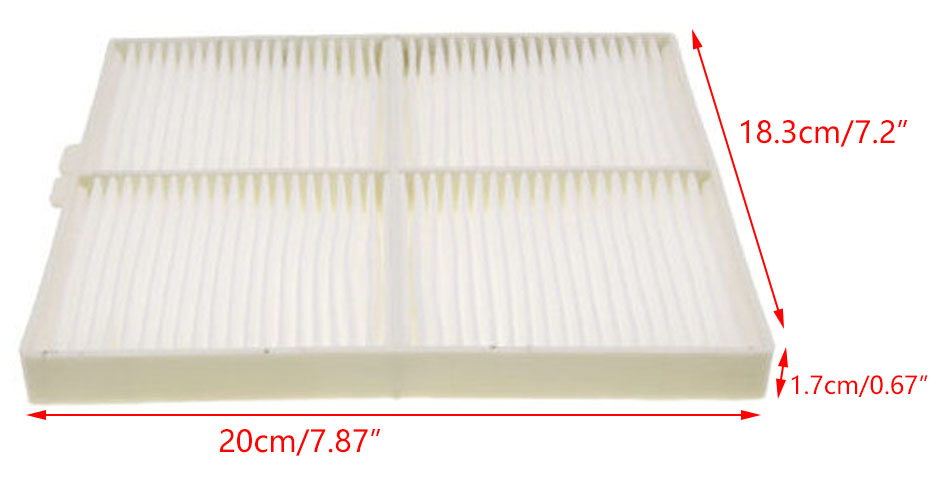 Cabin Air Filter For Kubota RTV-X1100CR & CW UTV - Replaces K7731-87050
