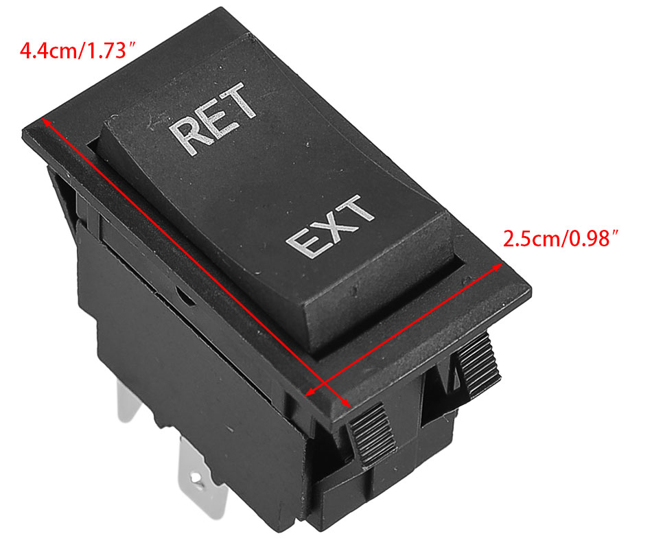 1Pcs 4Pin Trailer Power Jack Switch Fit For LCI Lippert Recpro F2C