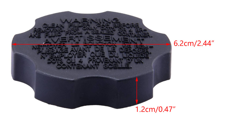 Brake Master Cylinder Fluid Reservoir Cap Fit For Kia Forte Forte5
