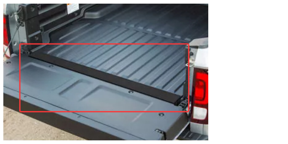 Rubber Truck Bed Tailgate Gap Cover Filler Seal Shield Lip Cap new