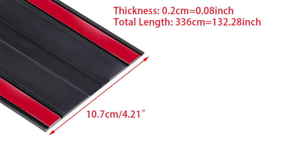 Rubber Truck Bed Tailgate Gap Cover Filler Seal Shield Lip Cap new