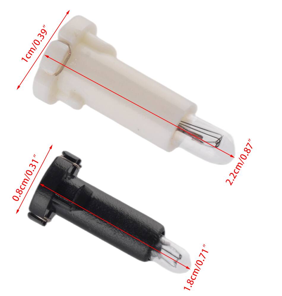 5pcs Climate Control Air Conditioner Panel Light Bulbs fit for