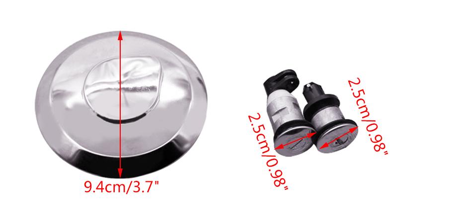 thumbnail image 2 of S-ONE Ignition Barrel Switch With Fuel Cap For Honda CB125F & GLR125 (2015-2020) 2 of 5