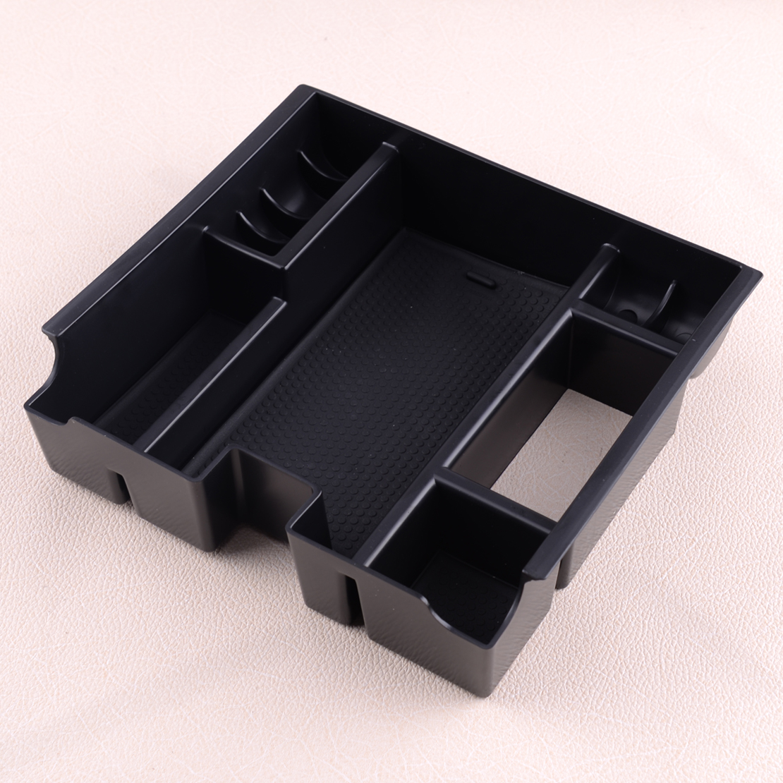 For Jaguar XF 2010-2015 Interior Armrest Storage Box Organizer Holder