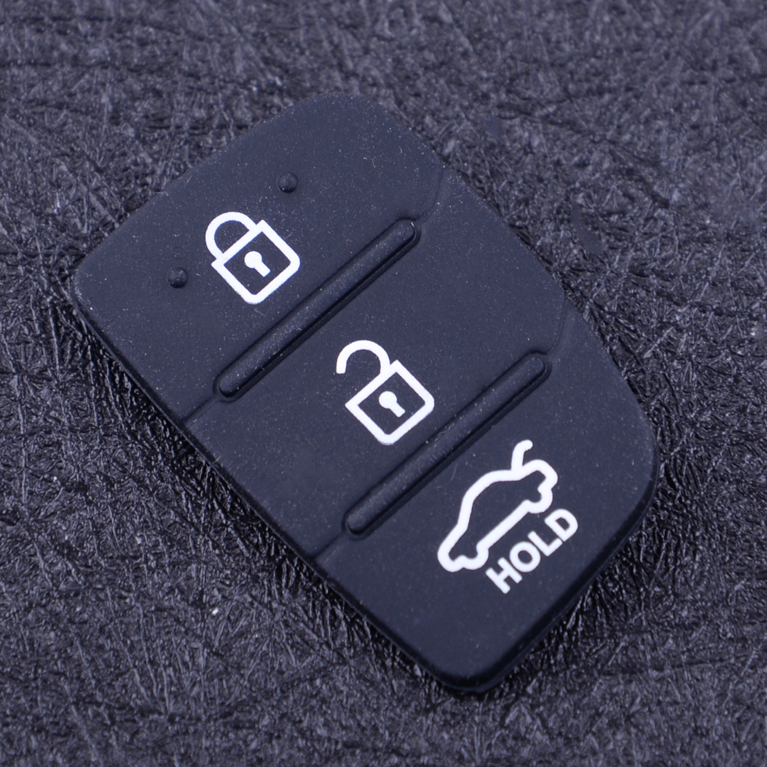 Gummi Remote Schlüssel Kasten Schale 3 Tasten Kissen für Hyundai Tucson  ix35 I20