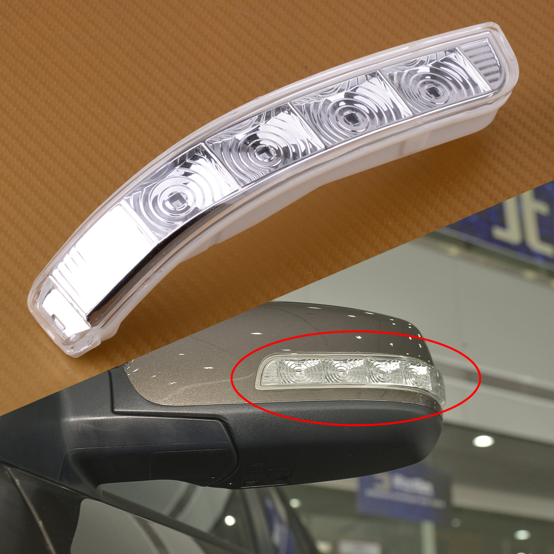 Left Side Mirror Indicator Turn Signal Light fit for KIA SORENTO XM