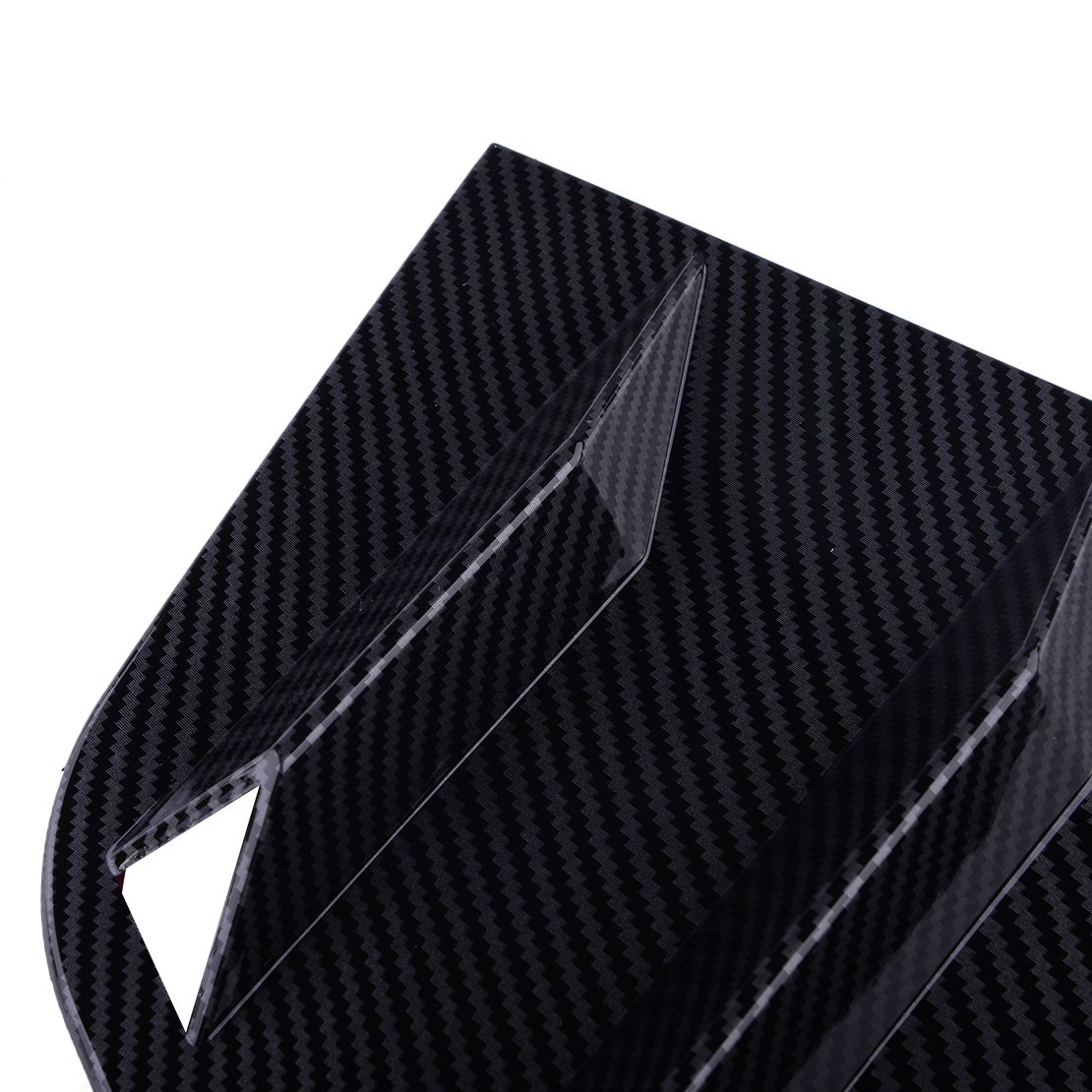 Carbon Black Rear Window Side Louver Vent Cover Fit For VW Golf MK6 GTI ...