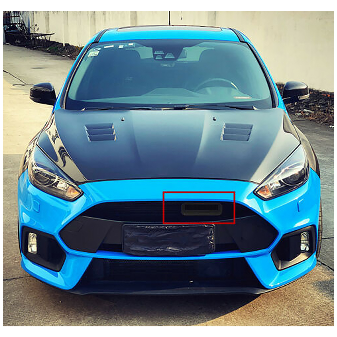 Fit For Ford Focus 2012-18 ABS Car Air Intake Mouth Snorkel Modification Tuyere