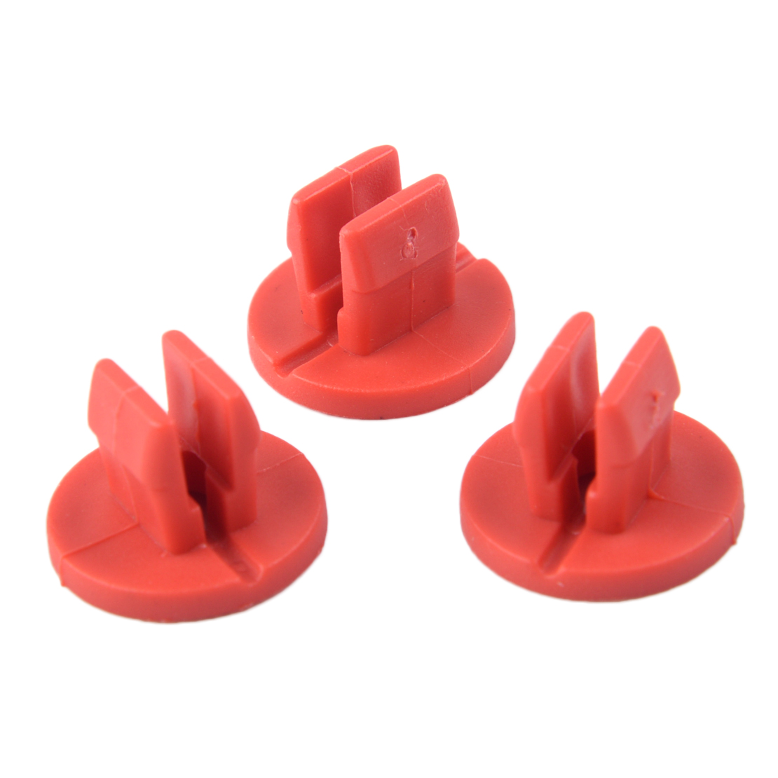 thumbnail image 2 of 10-Pack Center Shield Retainer Nut For Ford Focus & Escape – W702438S300 / W704408-S300 – Red 2 of 4
