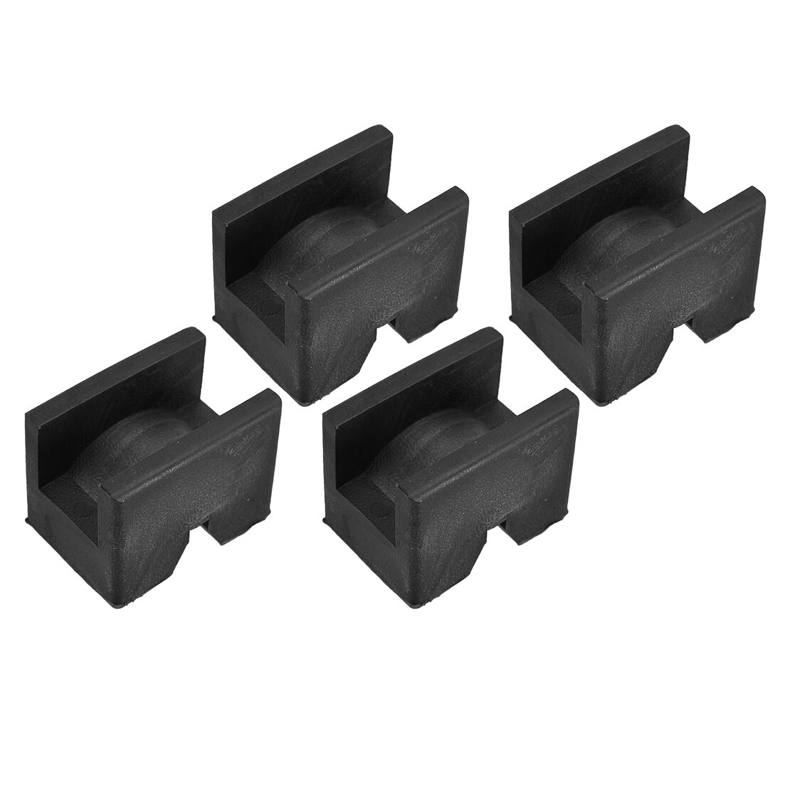 4Pcs Rubber Axle Jack Pad Jacking Stand Pads Adapter Rail