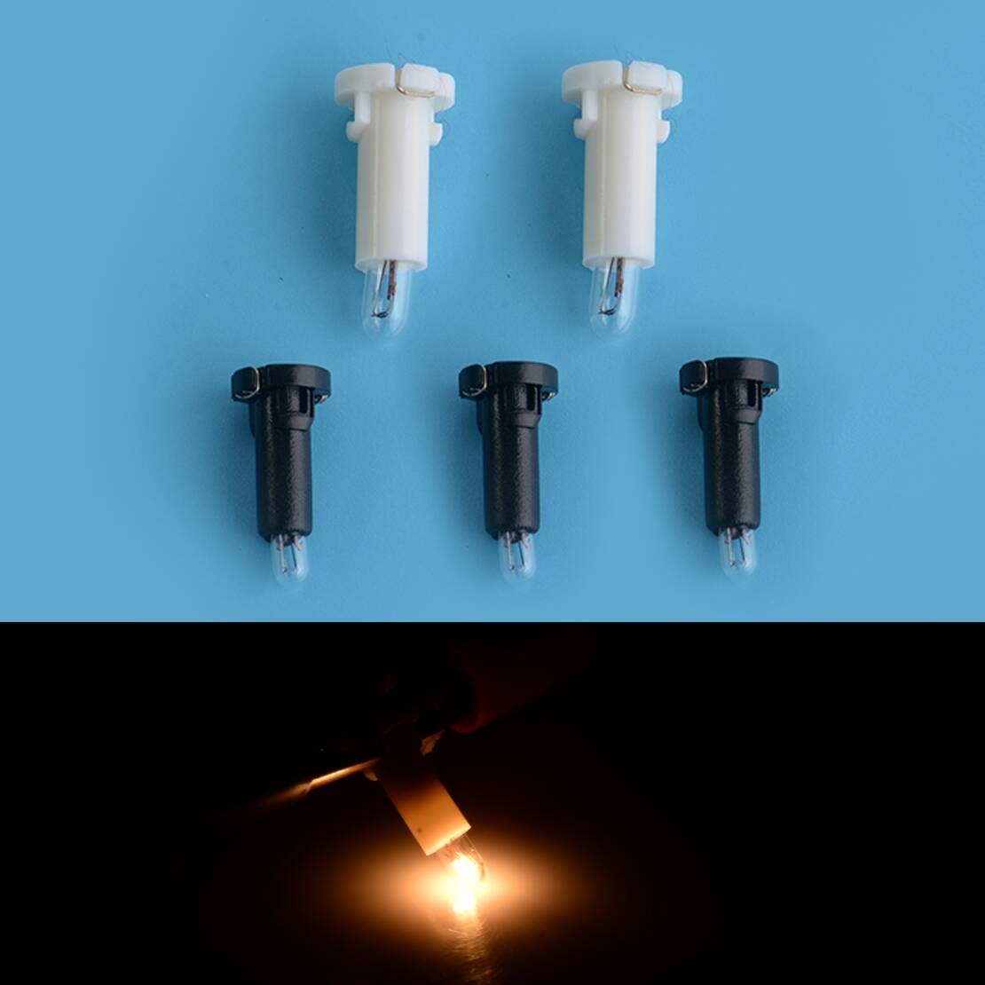 5pcs Climate Control Air Conditioner Panel Light Bulbs fit for
