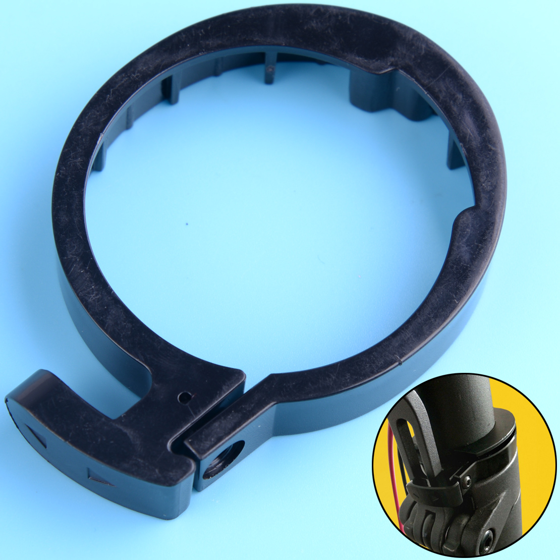 1 stück xiaomi mijia m365 elektroroller unten kreisschutz ring schnallR ~F 