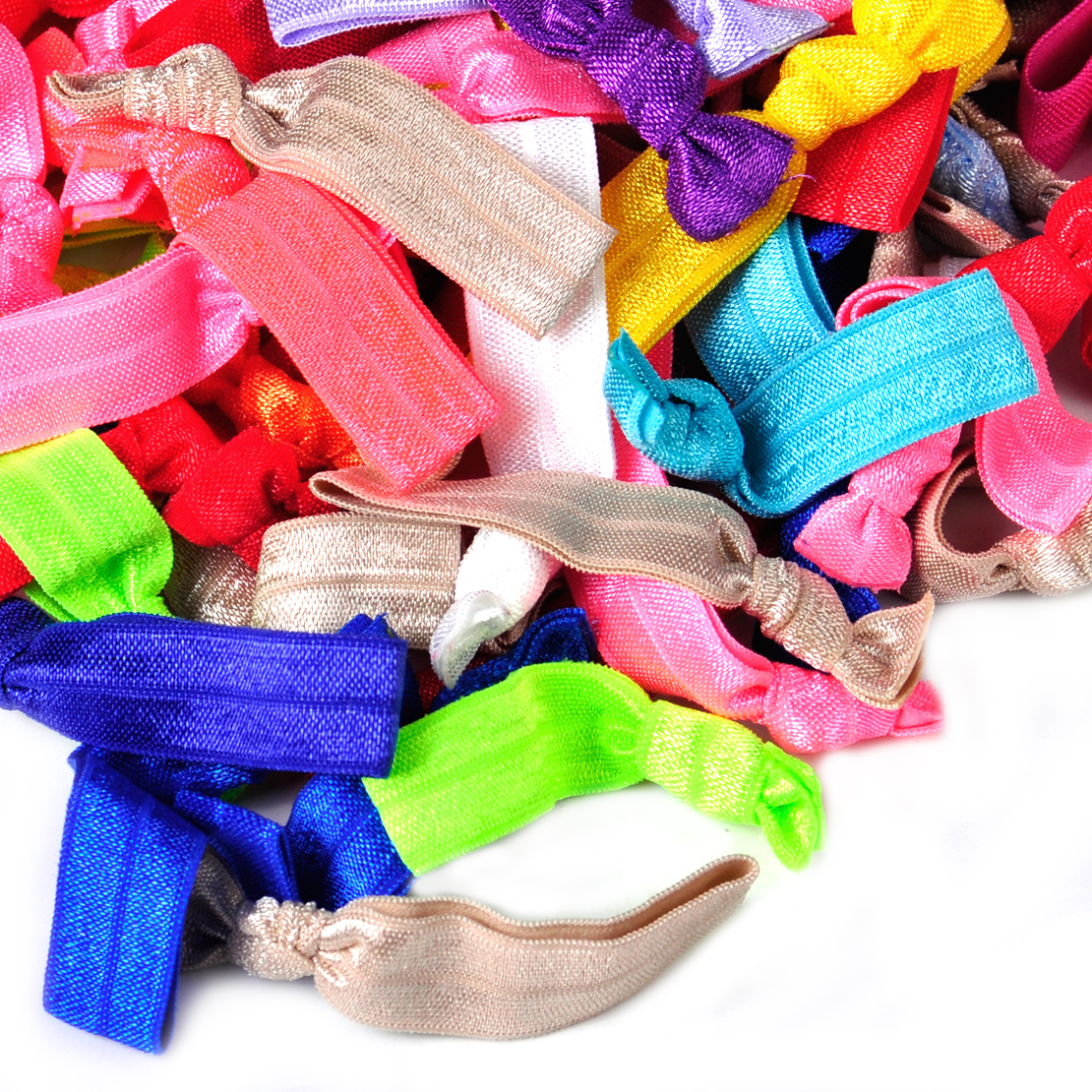 100 Elastische Haargummis Für Frauen – Dickes Gummiband Für Kräftiges Haar, Hält Auch Beim Sport
