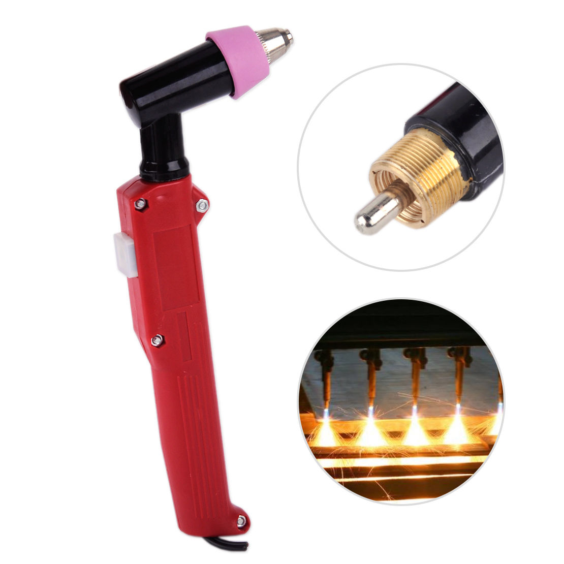 Plasma Cutter Torch Head Body 40-46A Fit for CUT-50 CUT-60 LGK-60 HF