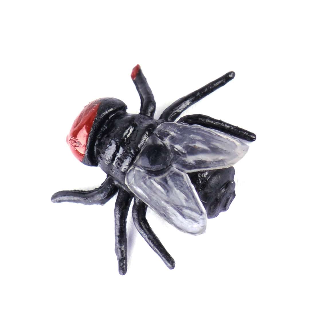 100pcs Fake Fly Flies Vivid Bug Joke Toys Halloween Fool's Day Trick ...
